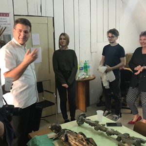 Studenti likovne akademije na Kaptolu